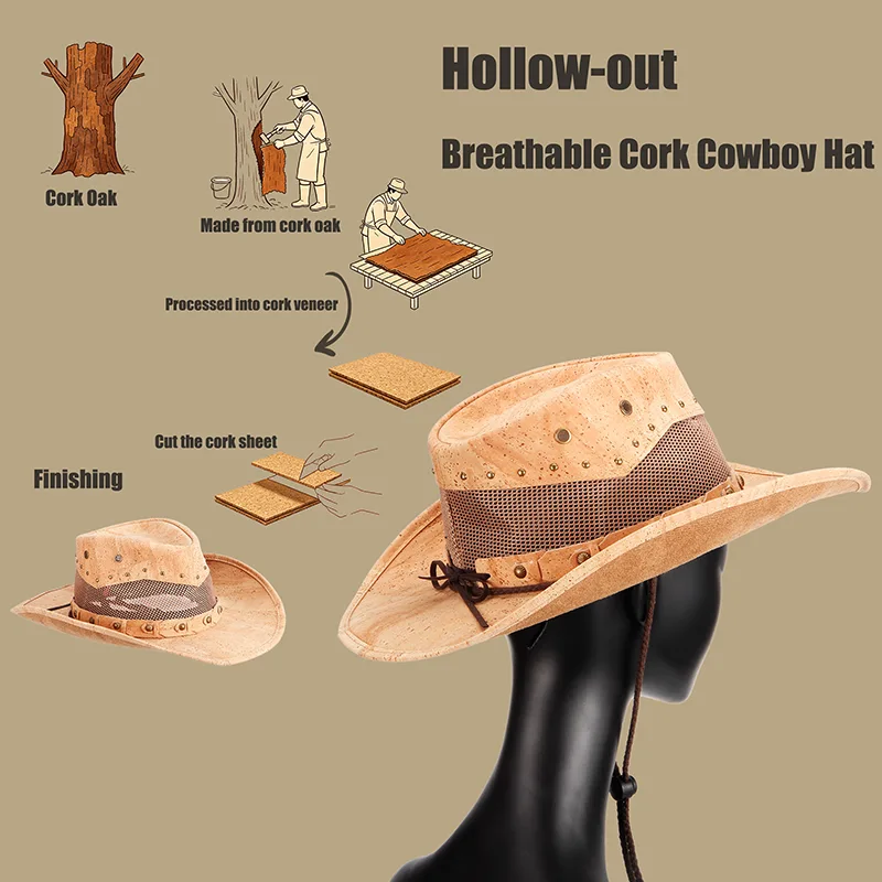 Sustainable Portuguese Cork Hat